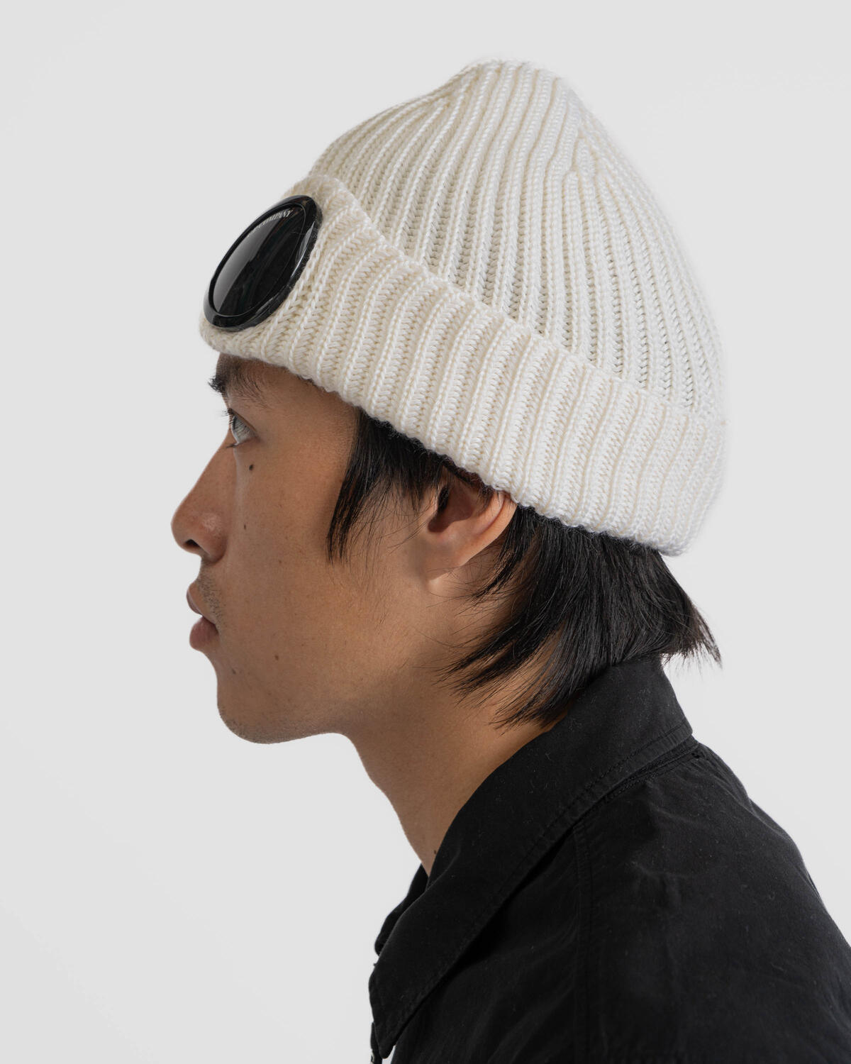 C.P. Company EXTRA FINE MERINO WOOL GOGGLE BEANIE